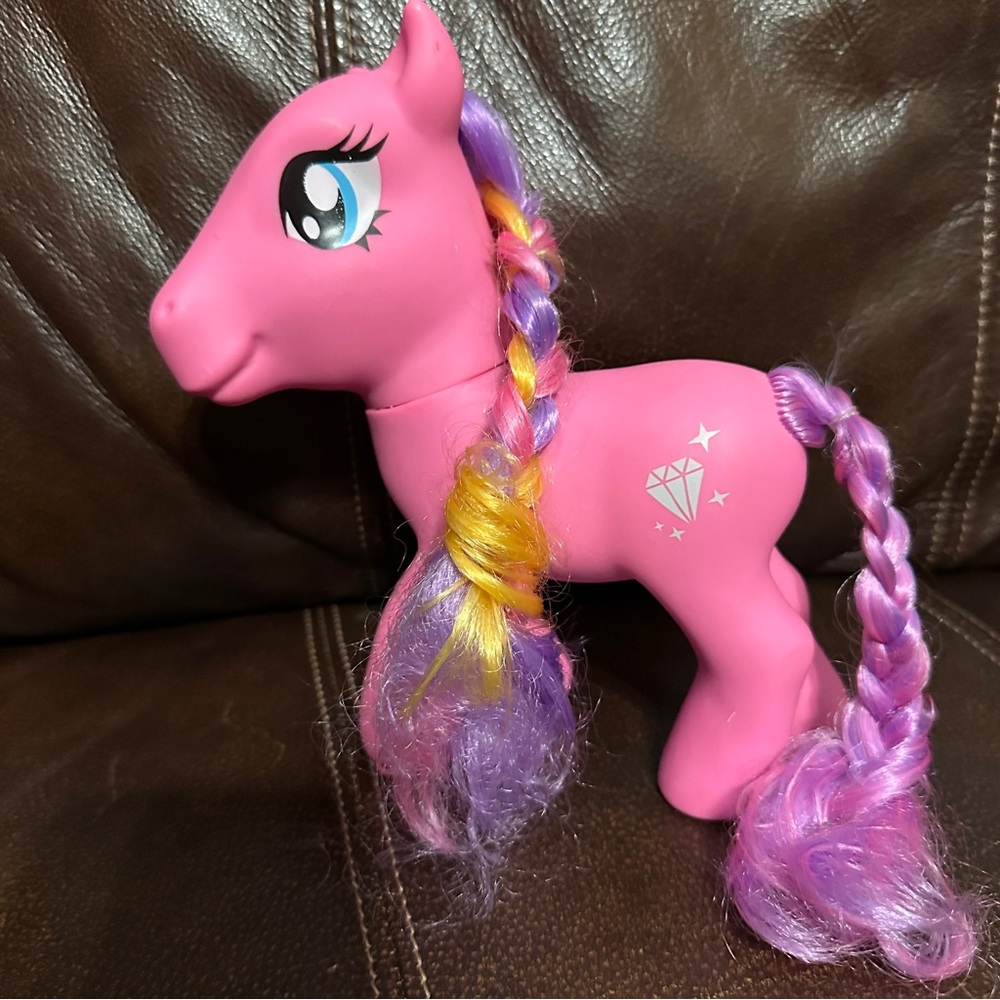 Vintage 1990’s My Little Pony Pink Diamond Sparkle Braid‎ Dolgen
